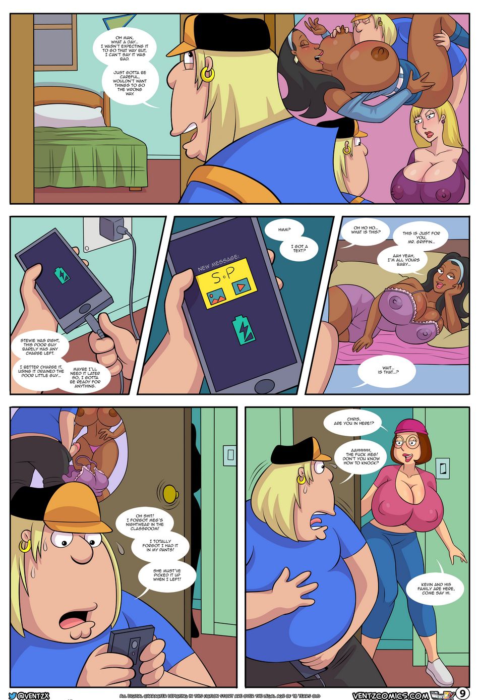 Quahog Diaries 3 - Arabatos page 9 hentai porn comic manga doujin